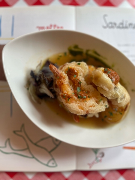 春キャベツの焼きリゾット