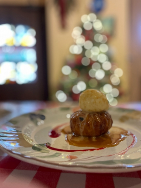 焼きりんごのパイ包み